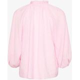 Blouse met lange mouwen Regular fit Chalk white