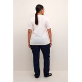 KAFFE CURVE Shirt 'KC Rie'  ecru / wit