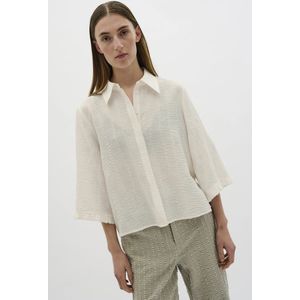 KAREN BY SIMONSEN Blouse 'Thorhild'  wit
