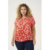 Kaffe - Curve - Blousetop - Oranje