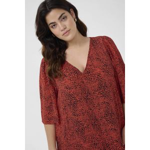 Kaffe - Curve - Maxi Jurk - Rood