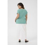 Kaffe - Curve - Top - Blauw