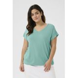 Kaffe - Curve - Top - Blauw