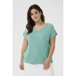 Kaffe - Curve - Top - Blauw