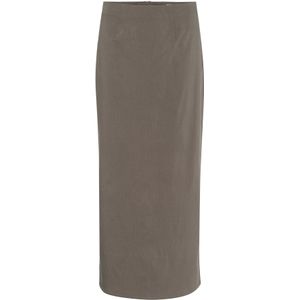 My Essential Wardrobe - Rok 'Sora' - Donkergrijs - Kokerrok