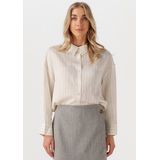 My Essential Wardrobe - Lima MW Shirt - Blouse - Beige - Lange Mouwen