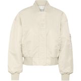 My Essential Wardrobe - Helgamw Short Bomber Jacket - Jassen Dames - Gebroken Wit