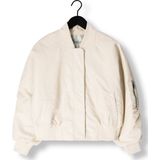 My Essential Wardrobe - Helgamw Short Bomber Jacket - Jassen Dames - Gebroken Wit