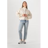 My Essential Wardrobe - Helgamw Short Bomber Jacket - Jassen Dames - Gebroken Wit