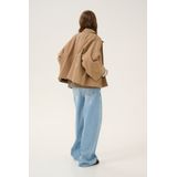 Tussenjassen - Effen - Katoen - Overcut Schouder - Turn-down Kraag