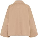 Tussenjassen - Effen - Katoen - Overcut Schouder - Turn-down Kraag