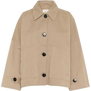 My Essential Wardrobe Bomber Jacket Dames - Zomerjas - Camel