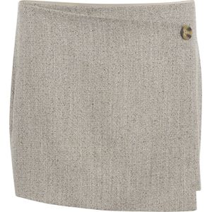 My Essential Wardrobe - EMMYMW - Wikkelrok - Zandkleurig - Zachte Stof