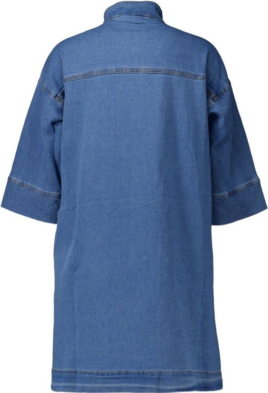 My Essential Wardrobe - Blousejurk - Blauw - Denim