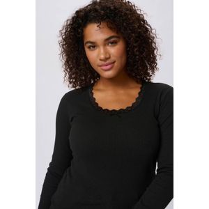 Kaffe - Curve - Top - Zwart