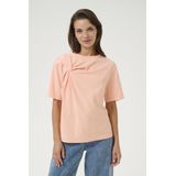 Kaffe - T-shirt - Peach Nectar - Katoen Elastan