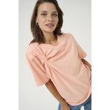 Kaffe - T-shirt - Peach Nectar - Katoen Elastan