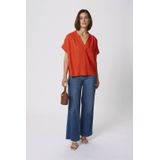 Kaffe - Blousetop - Rood