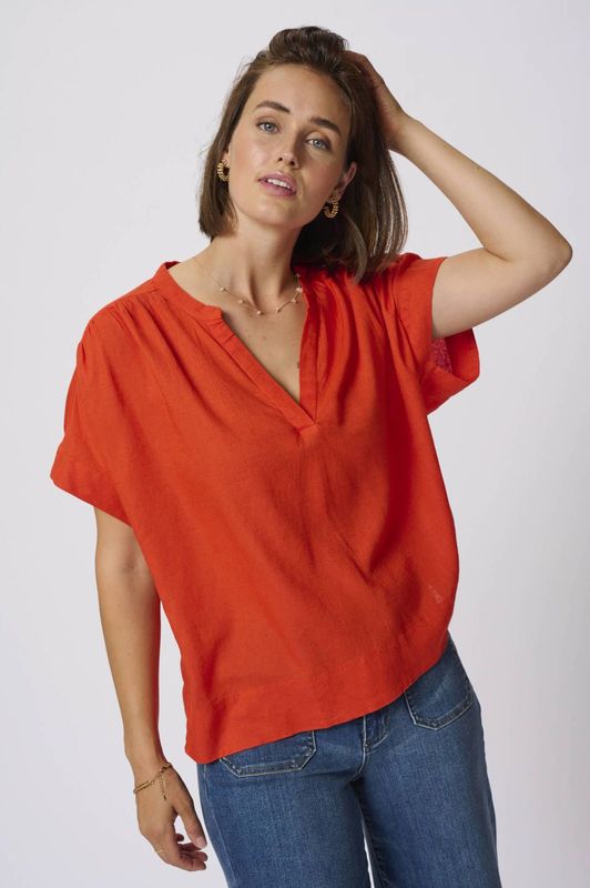 Kaffe - Blousetop - Rood