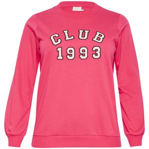 KAFFE - Kcvioli - Sweatshirt - Katoen en Polyester - Lange Mouwen - Ronde Hals