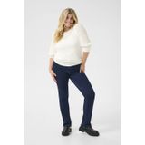 Blouse met lange mouwen Regular fit Chalk white