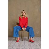 Cream - Straight Leg Jeans - Medium Blue Denim