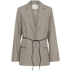 Kaffe - Katilla Blazer 10510126 - Feather Gray Melange - Dames Blazer
