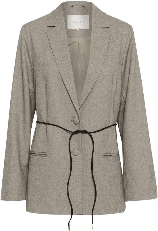 Kaffe - Katilla Blazer 10510126 - Feather Gray Melange - Dames Blazer