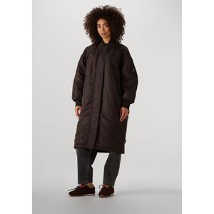 My Essential Wardrobe - Helgamw Reversable Long Jacket - Jassen Dames - Bruin