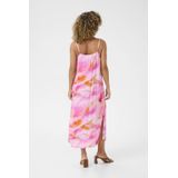 Jurk - A-shape - Midi Lengte - Mouwloos - Pink