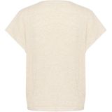 Kaffe - Kagitte Blouse - Blouse - Feather Gray Melange - Katoen