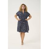 Kaffe Curve - Blousejurk - Donkerblauw