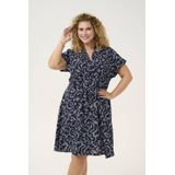 Kaffe Curve - Blousejurk - Donkerblauw