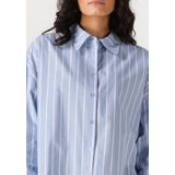 MY Essential Wardrobe - Kionamw Blouse - Lichtblauw - Boxy Pasvorm