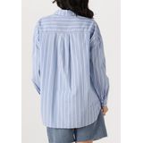 MY Essential Wardrobe - Kionamw Blouse - Lichtblauw - Boxy Pasvorm