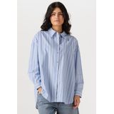 MY Essential Wardrobe - Kionamw Blouse - Lichtblauw - Boxy Pasvorm