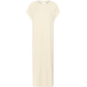 My Essential Wardrobe, Dames, Jurken, Beige, Maat: M Katoen,