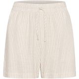 Short Casual fit cream