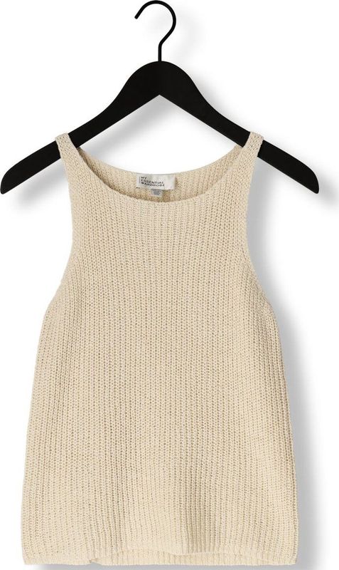 My Essential Wardrobe - DIVAMW KNIT TOP - Shirt - Ecru