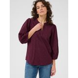 Kaffe - Kaenya Blouse - Windsor Wine - Dames Blouse