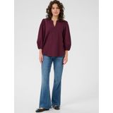 Kaffe - Kaenya Blouse - Windsor Wine - Dames Blouse