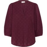 Kaffe - Kaenya Blouse - Windsor Wine - Dames Blouse