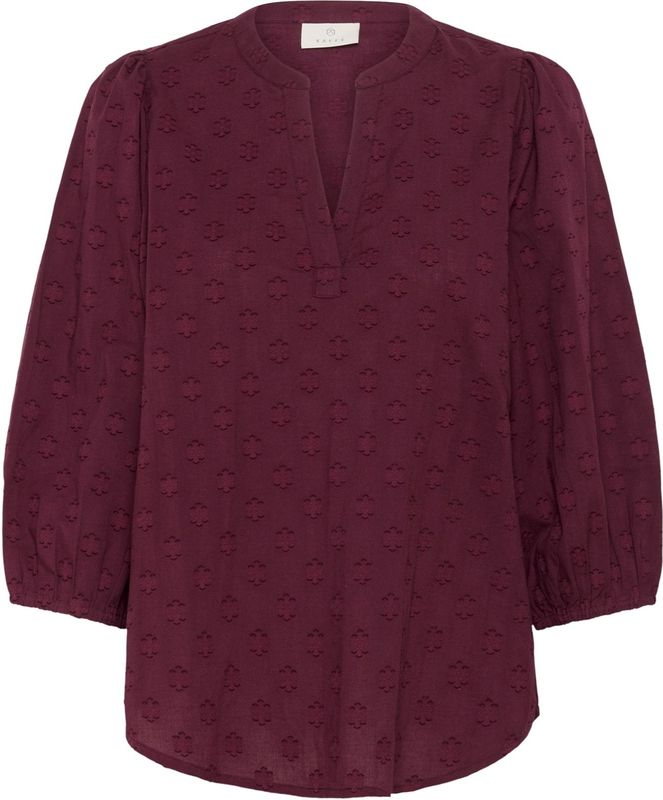 Kaffe - Kaenya Blouse - Windsor Wine - Dames Blouse