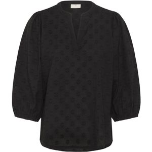 Kaffe - Kaenya Blouse 10510755 - Blouse - Zwart