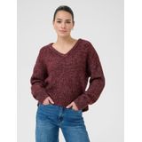 Kaffe - Trui 'Trina' - Merlot - Gebreide Trui