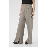 Kaffe - Feather - Broek - Lichtgrijs - Polyester Viscose Elastan