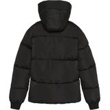 Kaffe - Gewatteerde Jas - Zwart - Dames - Met Capuchon