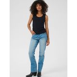 Jersey Top - KAarina Slim Fit - Zwart - Dames Singlet