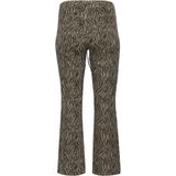 Kaffe Curve - Broeken - Bruin - Dames - Hoge Taille - Strikceintuur - Rechte Pijpen