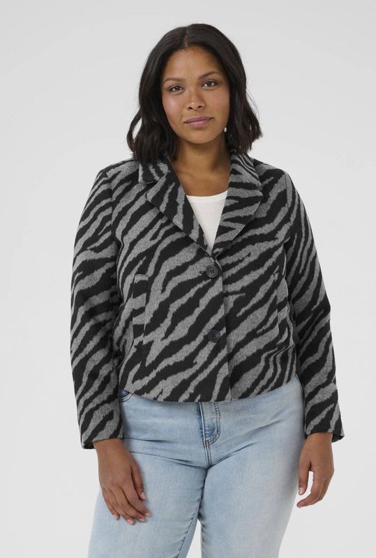 Kaffe - Curve - Jasje - Grijs